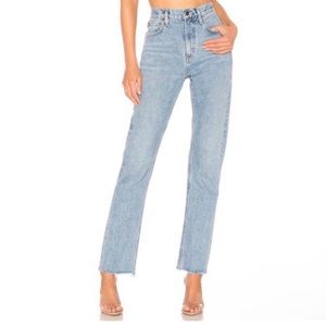 NWT Agolde Cherie High Rise Straight Jeans 29